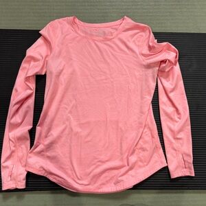 Ladies TEK GEAR Size S long sleeve workout top